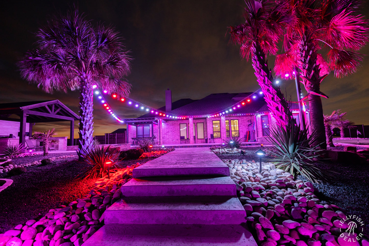 Patio Lighting Strand 20 FT - Cable for 10 Patio Lights