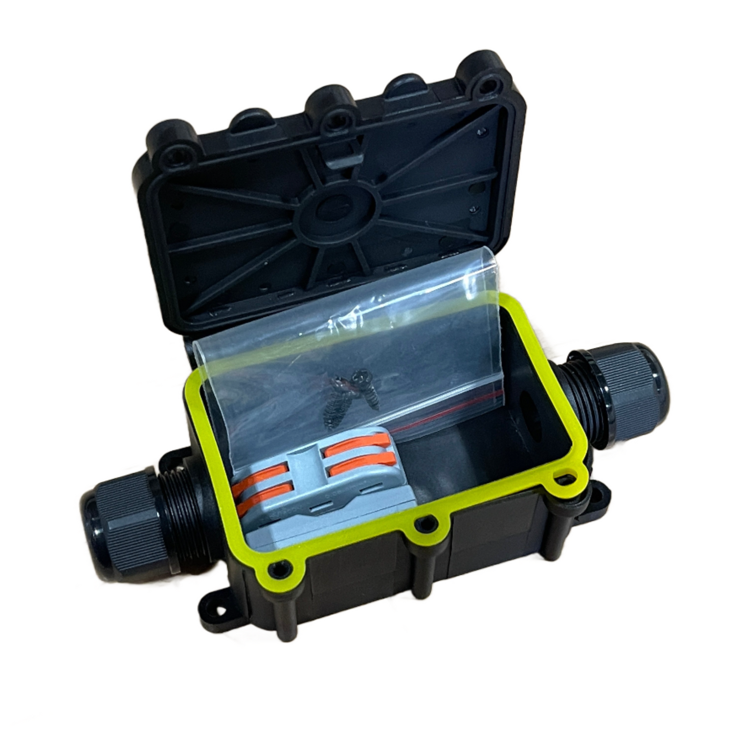 Wiring Junction Box with 2 Wagos