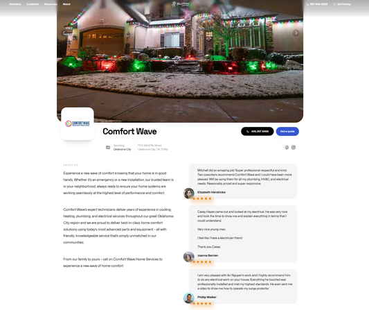 Dealer SEO Page on JellyFishLighting.com