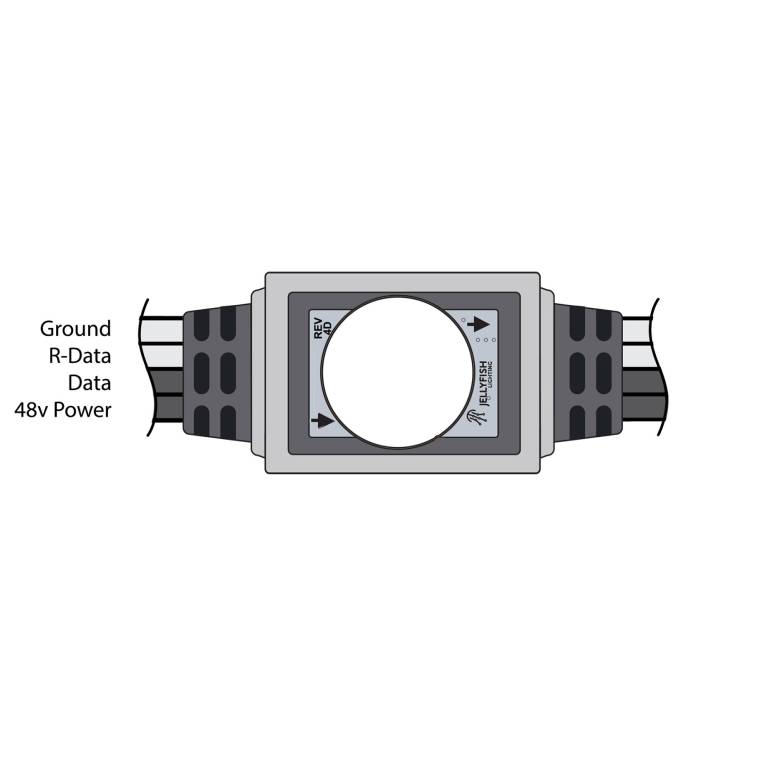 ORIGINAL Jelly Lights - Eave Light Strand - 9 Inch Spacing