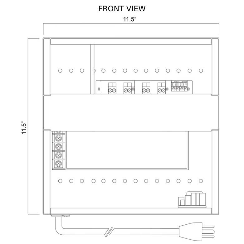 Eave Light 48V Power Supply - 350 Watt