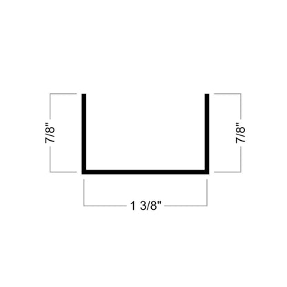 ORIGINAL 9" Spaced Standard Track - 7.5FT Length